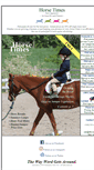 Mobile Screenshot of horsetimes.net